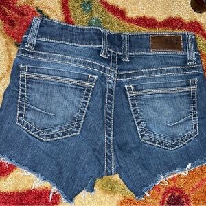 BKE Dark Blue Denim Shorts Size W 26 Good condition